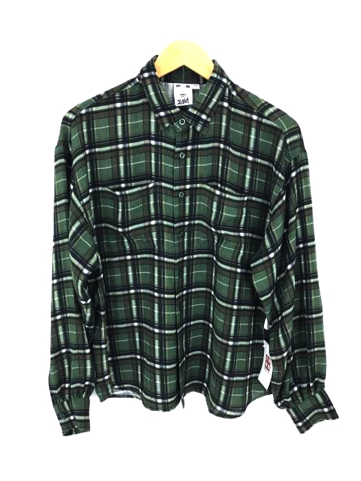X-girl（エックスガール） SHEER PLAID SHIRT レディース トップス カジュアルシャツ