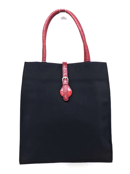 USED古着(ユーズドフルギ) ヘビ革 ベルトデザイントートバッグ  