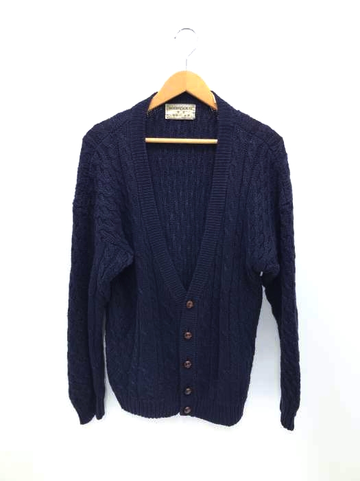 WOODS＆GRAY(フメイ) リネンコットンニットカーディガン メンズ import：M import：M