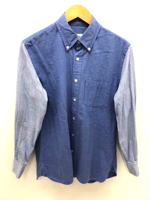346 BROOKS BROTHERS(ブルックスブラザーズ) 袖切替 ボタンダウンシャツ メンズ JPN：S JPN：S