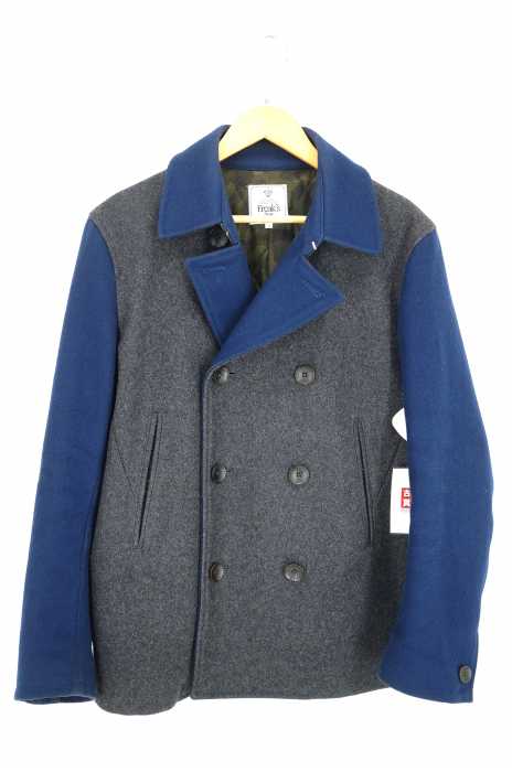 FREAK'S STORE  （フリークスストア） 2トーンピーコート メンズ アウター コート