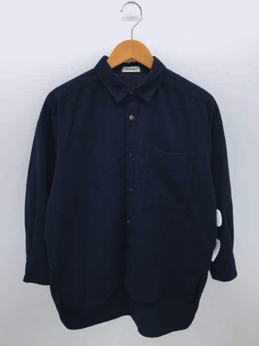 Plantation(プランテーション) コットンポリ ストレッチ シャツ レディース JPN：M JPN：M