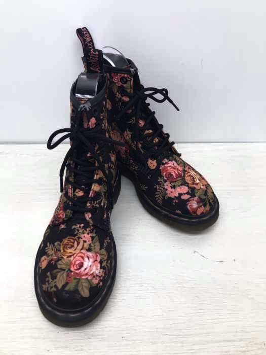Dr.Martens(ドクターマーチン) 花柄 8ホールブーツ レディース EUR：36 EUR：36