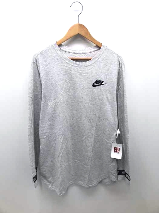 NIKE（ナイキ） ロゴ袖口ラインロングスリーブTシャツ メンズ トップス Tシャツ・カットソー