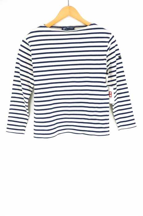 SAINT JAMES（セントジェームス） フランス製 ボーダーカットソー バスクシャツ レディース トップス Tシャツ・カットソー