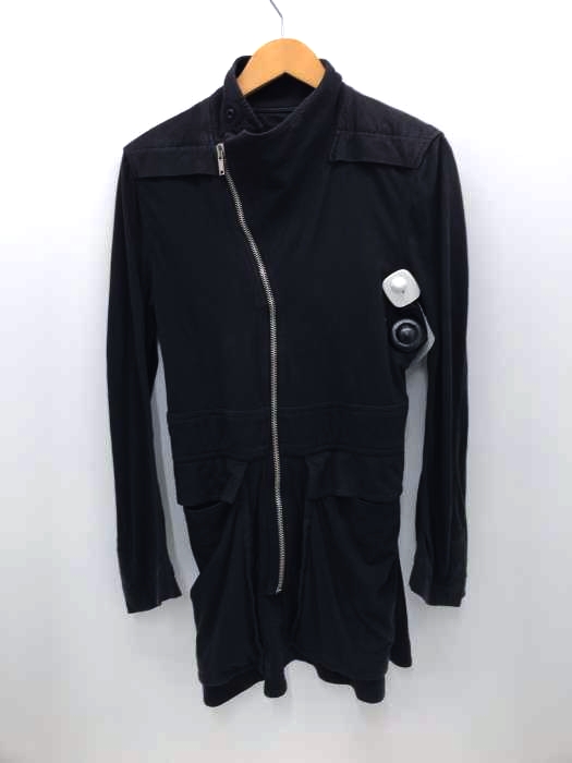 RICK OWENS(リックオウエンス) ジップアップロングスウェット メンズ import:XS import:XS