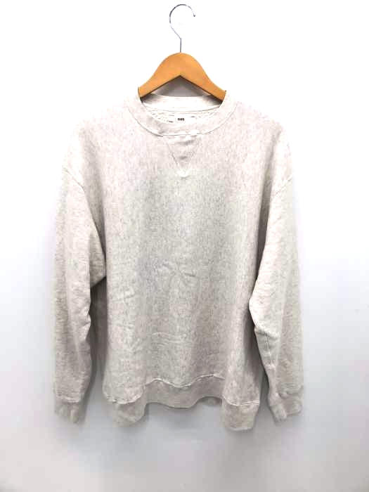 unfil(アンフィル) crew neck pullover スウェット メンズ unfil(アンフィル) crew neck pullover スウェット メンズ