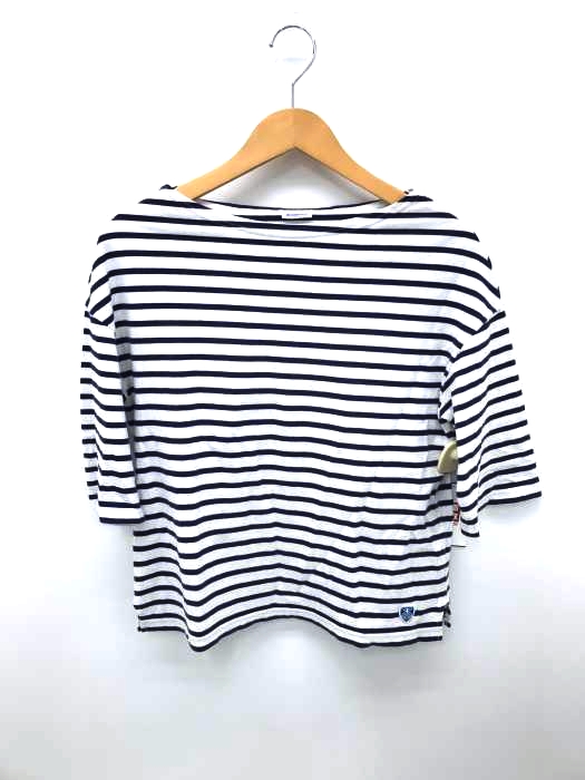 ORCIVAL（オーチバル） ボートネック コットンボーダーTシャツ レディース トップス Tシャツ・カットソー