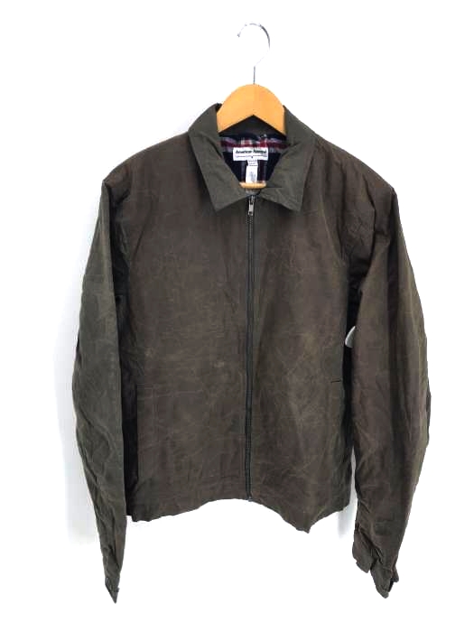 AMERICAN APPAREL(アメリカンアパレル) オイルドコットン ジップアップジャケット メンズ import：M import：M