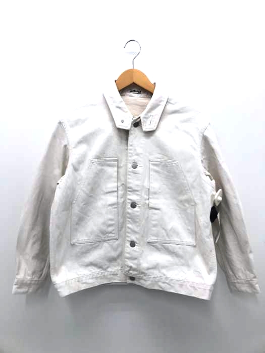 AURALEE(オーラリー) 20SS HARD TWIST DENIM BLOUZON レディース  FREE