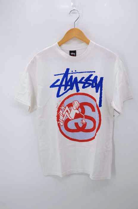 Stussy（ステューシー） スケートロゴプリントtシャツ メンズ トップス Tシャツ・カットソー