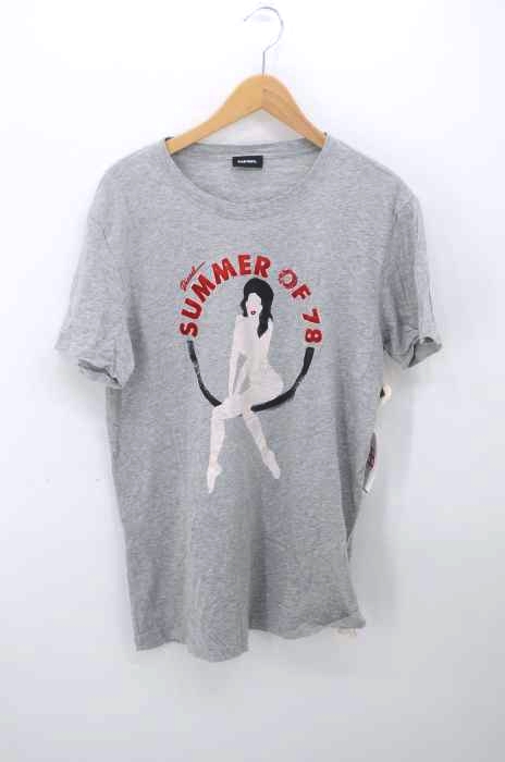 DIESEL(ディーゼル) SUMMER OF 78 フロッキーTシャツ メンズ import：M import：M