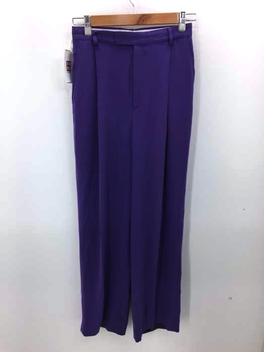 6 BEAUTY & YOUTH UNITED ARROWS(ロクビューティーアンドユースユナイテッドアローズ) GEORGETTE HIGH WAIST PANTS レディース JPN：34 JPN：34