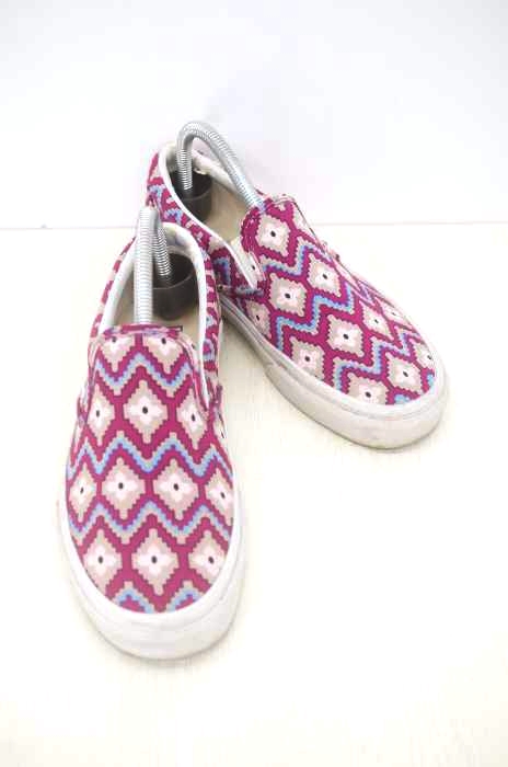 VANS(バンズ) Slipon 総柄スリッポン レディース US：6.5 US：6.5