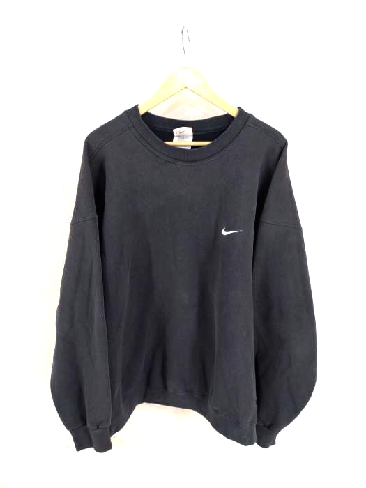 NIKE（ナイキ） 90S ロゴ刺繍 クルーネック スウェット メンズ トップス スウェット・トレーナー