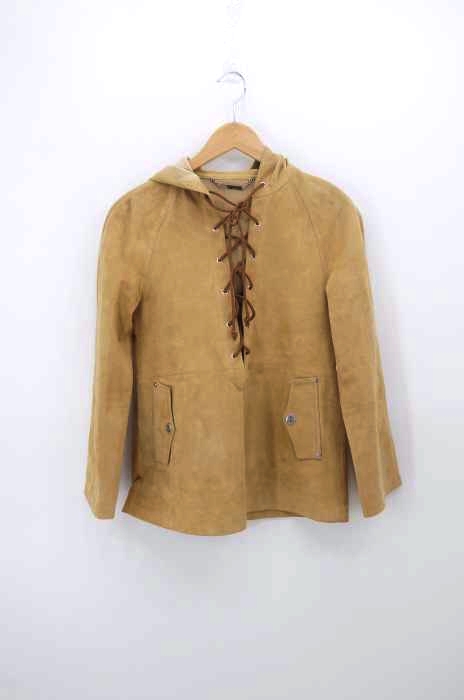 Michael Michael Kors( マイケルマイケルコース) ラムレザーレースアップパーカー レディース トップス パーカー