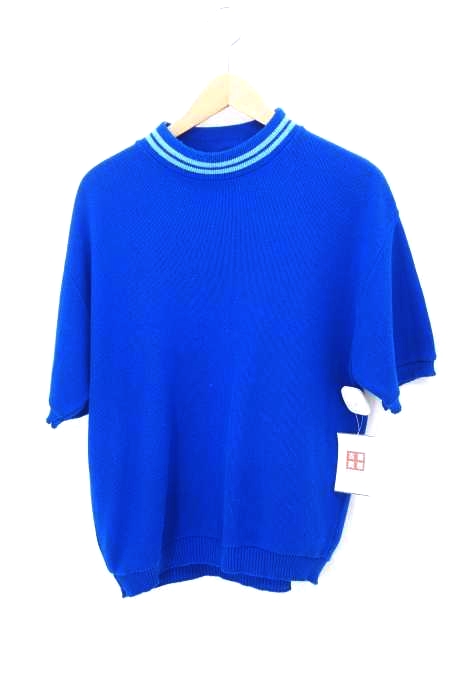 CAMPUS(キャンパス) 70s 半袖モックネックニット メンズ import：L import：L
