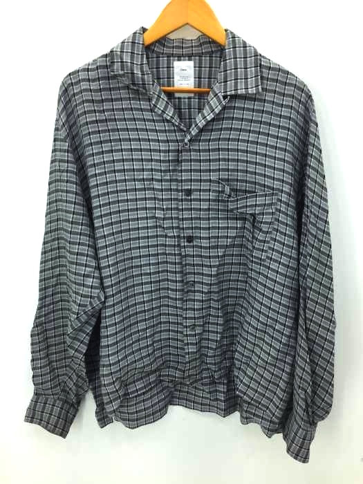 Name.(ネーム) 19AW RAYON PLAID OPEN COLLAR SHIRT メンズ JPN：1 JPN：1