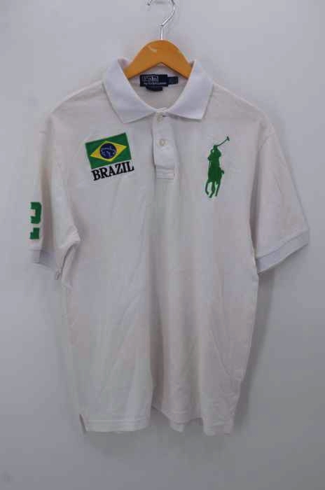 Polo by RALPH LAUREN(ポロバイラルフローレン) 国旗 ポニー刺繍 ポロシャツ メンズ トップス ポロシャツ