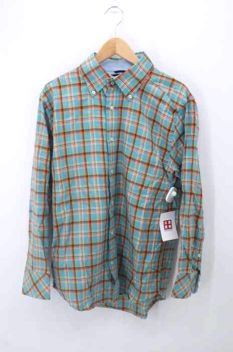 TOMMY HILFIGER(トミーヒルフィガー) チェック柄 L/S BDシャツ メンズ  L