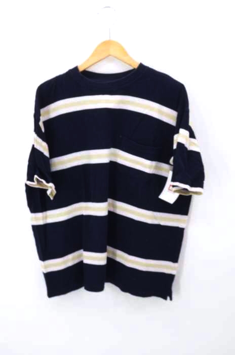BEXLEYS MAN(フルギ) ボーダー柄ポケットTシャツ メンズ import：L import：L