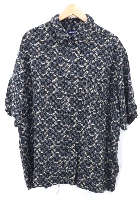 PURITAN(ピューリタン) レーヨン総柄半袖シャツ メンズ JPN：XL JPN：XL