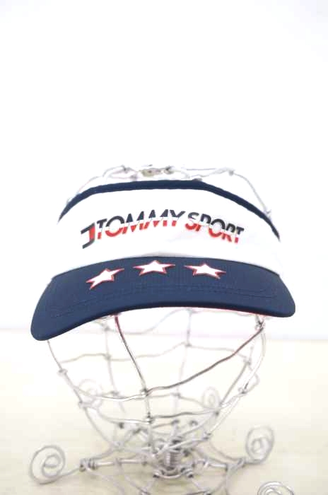 TOMMY SPORT(トミースポーツ) ロゴプリントサンバイザー レディース 表記無 表記無