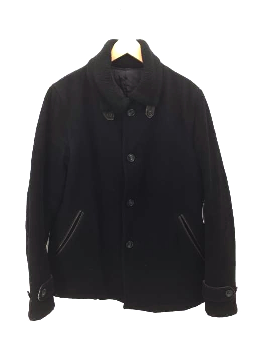 BEAMS（ビームス） ウールネックリブブルゾン メンズ アウター ジャケット