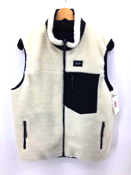 TAION（タイオン） reversible down vest メンズ トップス ベスト・ジレ