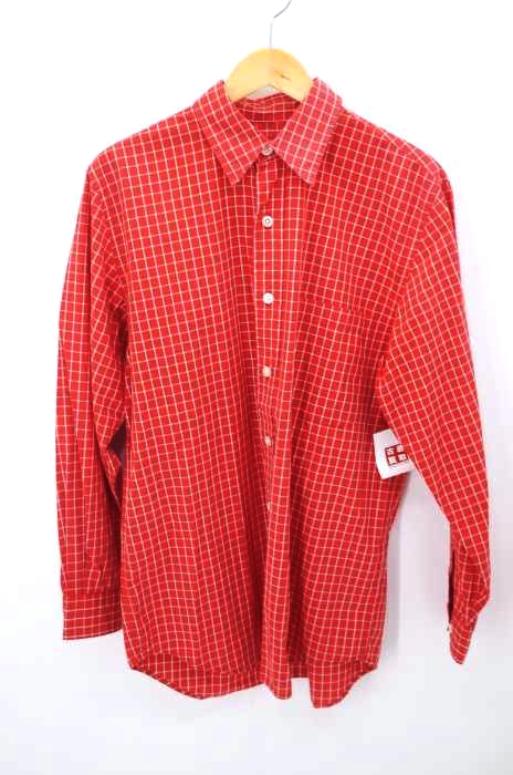 Eddie Bauer（エディーバウアー） 90S 格子柄長袖シャツ メンズ トップス カジュアルシャツ