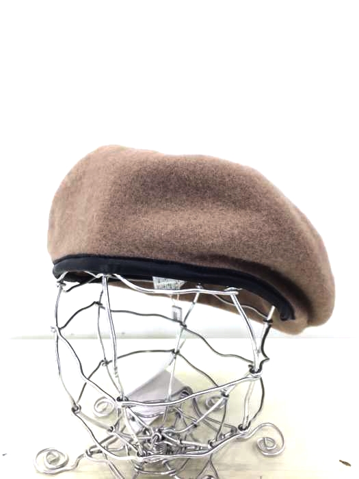 CLANE(クラネ) BERET レザーパイピングベレー帽 レディース 帽子 ベレー