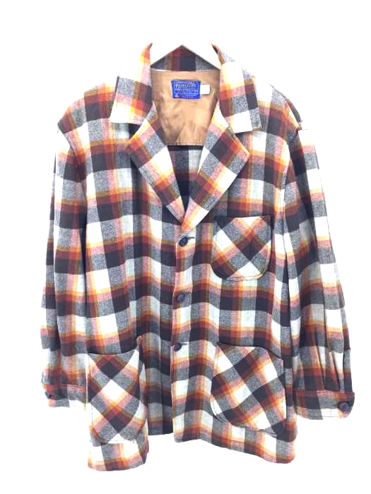 PENDLETON(ペンドルトン) 70S チェックテーラードジャケット メンズ import：L import：L