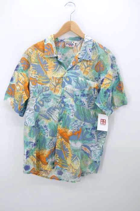 PUMA(プーマ) 総柄オープンカラーシャツ メンズ 95