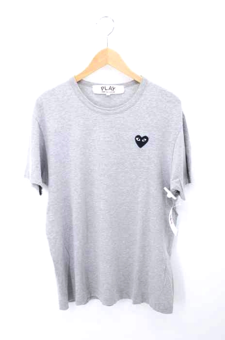 PLAY COMME des GARCONS（プレイコムデギャルソン） ブラックハートロゴワッペンTシャツ メンズ トップス Tシャツ・カットソー