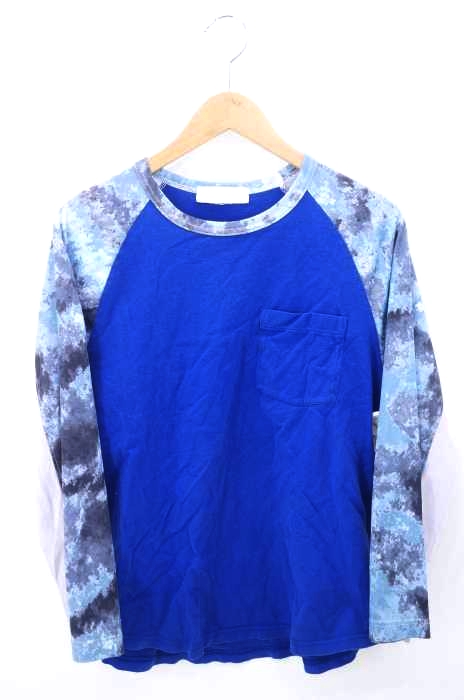 GANRYU(ガンリュウ) AD2013 袖素材切替ロングTシャツ メンズ JPN：M JPN：M