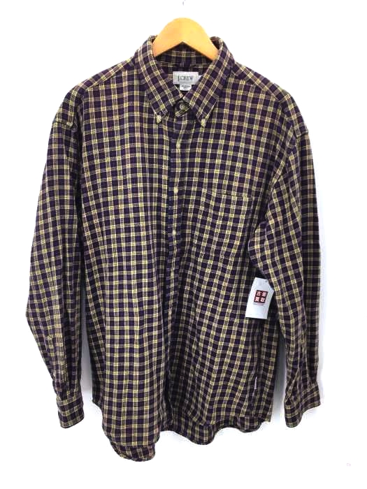 J.CREW（ジェイクルー） 90s 旧タグ チェックネルシャツ メンズ トップス カジュアルシャツ