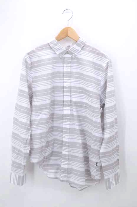 AIGLE（エーグル） 21SS DFT ボーダーシャツ メンズ トップス カジュアルシャツ