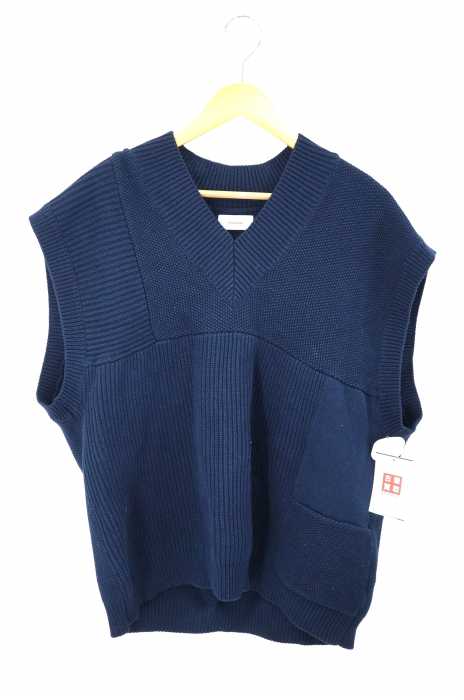 toironier（トワロニエ） コットンニットベスト　KNIT VEST メンズ トップス ベスト・ジレ