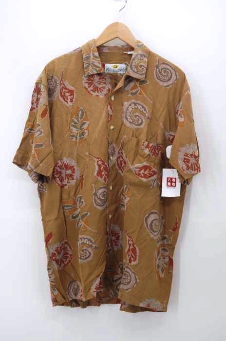 USED古着(ユーズドフルギ) OLD 総柄レーヨンシャツ メンズ JPN：48 JPN：48