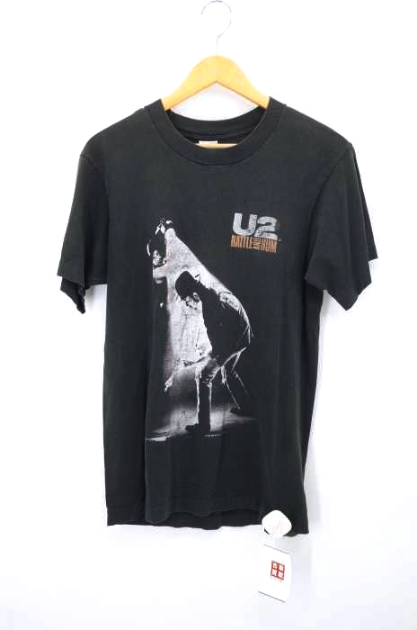 USED古着(ユーズドフルギ) 80S 1988年コピーライト U2 RATTLE AND HUM バンドTシャツ メンズ import：M import：M