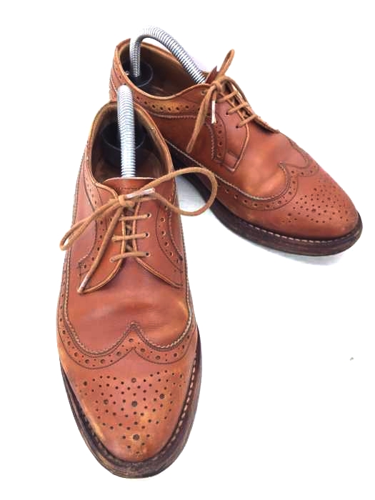 Tricker's（トリッカーズ） vibramソール ウィングチップ レザーシューズ メンズ シューズ 革靴