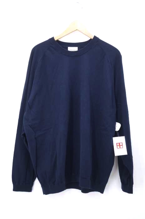 BEAUTY&YOUTH UNITED ARROWS(ビューティーアンドユースユナイテッドアローズ) 21SS GIZAコットンリラックスニット メンズ JPN:XL JPN:XL