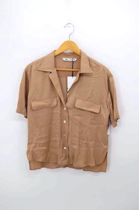 ZARA(ザラ) サテンブラウス レディース import：XS import：XS