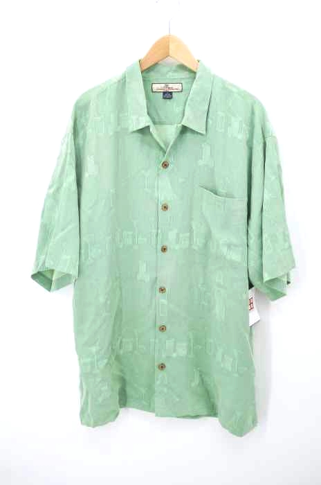 Tommy Bahama(トミーバハマ) シルク100 フラガール アロハシャツ メンズ  XL