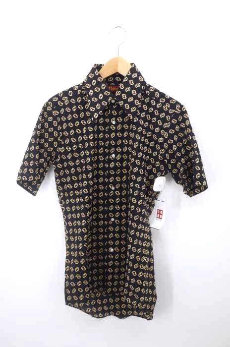 USED古着(ユーズドフルギ) OLD レトロ柄半袖シャツ レディース JPN:M JPN:M