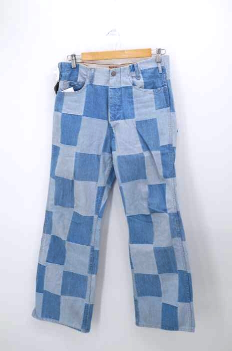 WESTOVERALLS(ウエストオーバーオールズ) 21SS PATCHWORK BELLBOTTOM メンズ パンツ デニム