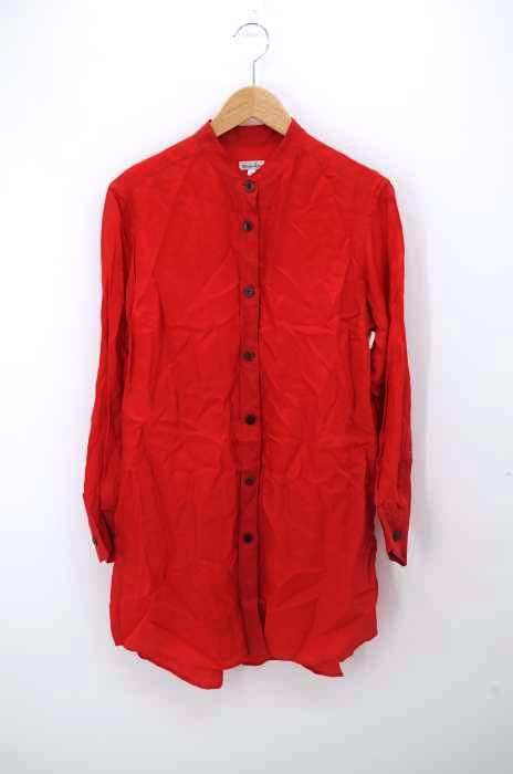 Steven Alan（スティーブンアラン） CUPRA BAND COLLAR SHIRT レディース トップス カジュアルシャツ