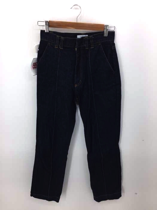 アメリ AMERI 21AW CENTER PRESS STRAIGHT DENIM レディース 25inch 25inch