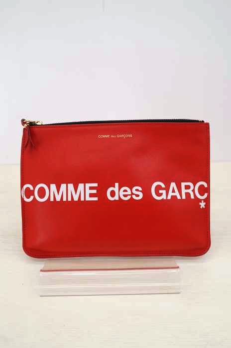 COMME des GARCONS(コムデギャルソン) LogoPrint Leather Pouch メンズ 表記無 表記無