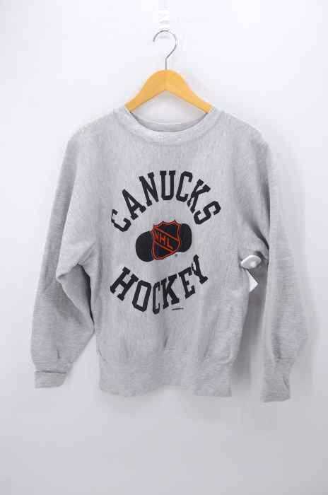 Champion（チャンピオン） 90S 刺繍タグ CANUCKS HOCKEY メンズ トップス スウェット・トレーナー